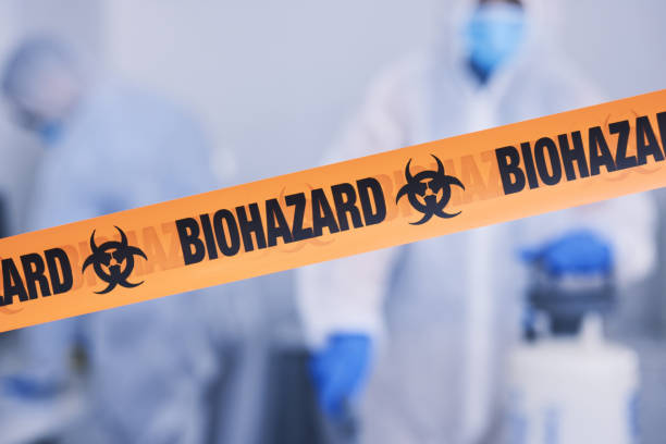 Professional Blood Cleanup technician working in Fairfax, SC